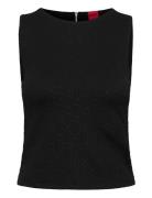 Daironi Tops T-shirts & Tops Sleeveless Black HUGO