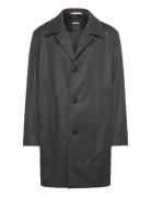 H-Clark-254 Ohut Pitkä Takki Black BOSS