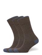 True Dot Sock Underwear Socks Regular Socks Brown Amanda Christensen