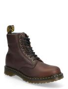 1460 Wl Dark Brown Grizzly Shoes Boots Ankle Boots Laced Boots Brown D...