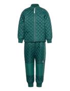 Thermo Set Outerwear Thermo Outerwear Thermo Sets Green Mikk-line