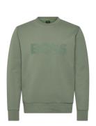 Salbo Sport Sweat-shirts & Hoodies Sweat-shirts Green BOSS