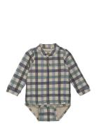 Body Ls Aop Pitkähihainen Body Multi/patterned Minymo