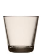 Kartio 21Cl Glas 2Stk Home Tableware Glass Drinking Glass Beige Iittal...