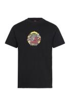 Guzman Dining Dot T-Shirt Tops T-shirts Short-sleeved Black Santa Cruz