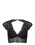 Posie Bralette Lingerie Bras & Tops Soft Bras Bralette Black Hunkemöll...