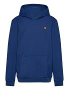Fly Fleece Hoodie Tops Sweat-shirts & Hoodies Hoodies Blue Lyle & Scot...