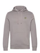 Pullover Hoodie Tops Sweat-shirts & Hoodies Hoodies Grey Lyle & Scott