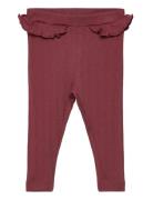 Leggings Pointelle Bottoms Leggings Red En Fant