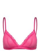 Misha Bralette Lingerie Bras & Tops Soft Bras Bralette Pink Dorina