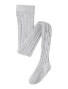 Tights Sg H Cables Sukkahousut Grey Lindex