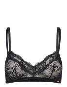 Origins Bralette Lingerie Bras & Tops Soft Bras Bralette Black Dorina