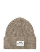 Tosca Anju Hat Accessories Headwear Beanies Beige Mads Nørgaard