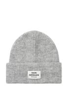 Tosca Anju Hat Accessories Headwear Beanies Grey Mads Nørgaard