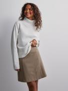 Selected Femme - Minihameet - Camel Melange - Slfrita Mw Short Skirt C...