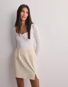 Object Collectors Item - Beige - Objlisa Mw Mini Skirt Noos