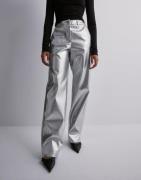 JJXX - Hopea - Jxmary Hw Faux Leather Pants Fl Noo