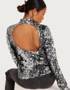 Nelly - Hopea - Sequin Collar Top