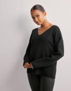 Object Collectors Item - Musta - Objreynard V-Neck Pullover Noos