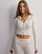 Nelly - Valkoinen - Soft Lounge Knit Sweater