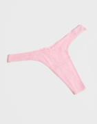 Juicy Couture - Vaaleanpunainen - Ryker Pointelle Thong