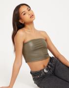 Noisy May - Vihreä - Nmhunter Bandeau Cropped Top