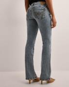 Gina Tricot - Sininen - Twisted bootcut jeans