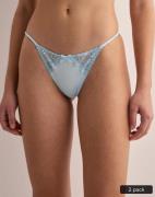 Nelly - Sininen - With Love 2-Pack Thong
