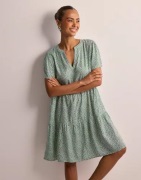 Only - Vihreä - Onlzally Life S/S Thea Dress Noos P