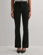 Vero Moda - Musta - Vmamira Mw Flared Pant Ga Noos