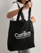 Carhartt WIP - Musta - Canvas Graphic Tote Large