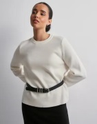 Mercer Amsterdam - Valkoinen - Objreynard Square Sleeve O-Neck Noo