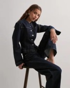 Gina Tricot - Sininen - Tailored denim jacket