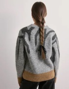 OBJECT - Harmaa - Objrabu Knit L/S Re Pullover 134