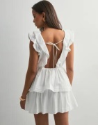 Nelly - Valkoinen - Perfect Frill Dress