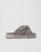Inuikii - Harmaa - Slipper Woven Stones