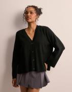 OBJECT - Musta - Objester L/S Cardigan Noos