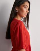 Pieces - Punainen - Pcmanon 2/4 Midi Dress