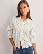 OBJECT - Valkoinen - Objbitten L/S Re Shirt Noos