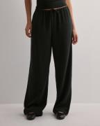 Only - Musta - Onlthana Life Lw Wide Casual Pant C