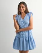Vero Moda - Sininen - Vmfanni Sl Short Dress Wvn Ga Noos
