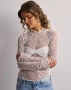 Nelly - Valkoinen - Gorgeous Lace Top