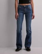 Only - Sininen - Onlblush Lw Flared Dnm REA1303 Noos