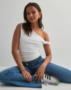 Only - Valkoinen - Onllive Love Life S/L Top Box Jrs