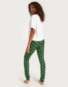 Only - Vihreä - Onlliga X-Mas Nightwear Set