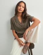 OBJECT - Ruskea - Objsanne S/S Re Shirt Noos
