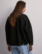 Only - Musta - Onlsafe Caroline Oversize Dnmjacket