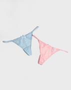 Nelly - Sininen - With Love 2-Pack Thong