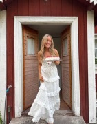 Nelly - Valkoinen - Embroidered Dream Dress