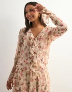 Neo Noir - Kuviollinen - Anika Marigold Print Blouse